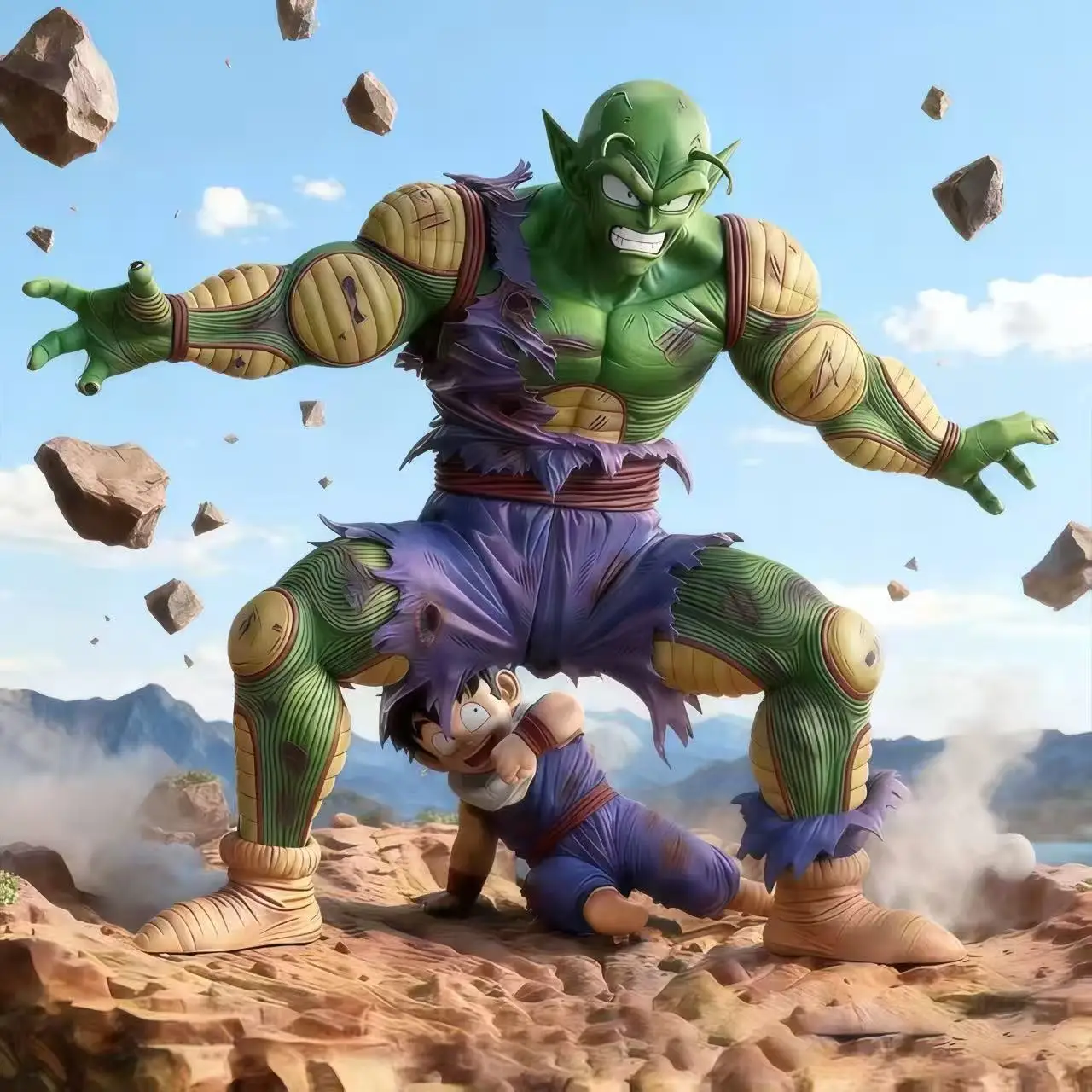 

Dragon Ball Z 28cm Anime Figure Piccolo Son Gohan Action Figurine PVC Model Statue Doll Collection Decoration Toy Birthday Gifts