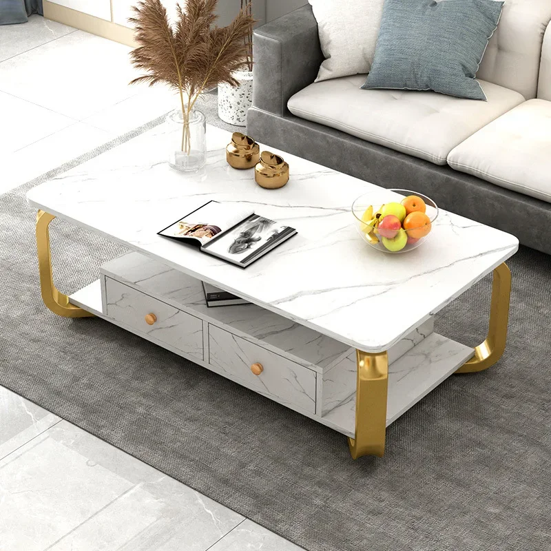 Living Room Coffee Tables Modern Design Luxury Console Minimalist Reception Table Side Sofa Salon Couchtisch Furniture OA50CT