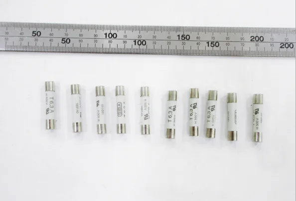 RATIONAL 4001.0224P Fine fuse 6,3A slow-acting rated 500V size ø6.3x32mm Qty 10pcs