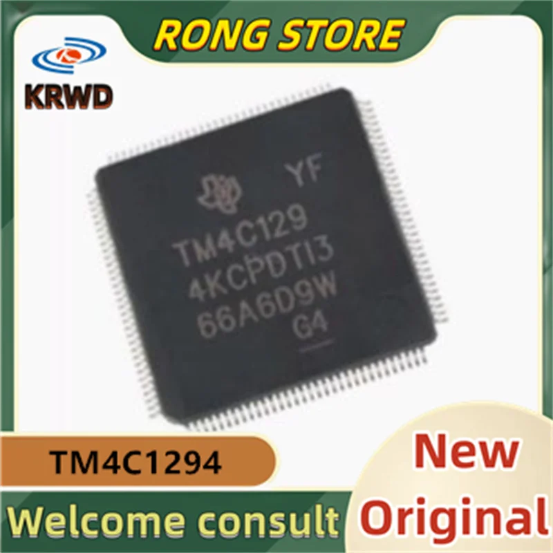 

2PCS TM4C1294KCPDTI3 New and Original TM4C1294KCPDTI3R TM4C1294 TQFP-128