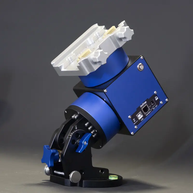 JUWEI-17 Narrow/Wide Dovetail Groove Harmonic Equatorial Mount + Wired Hand Controller Astronomy Photography Theodolite