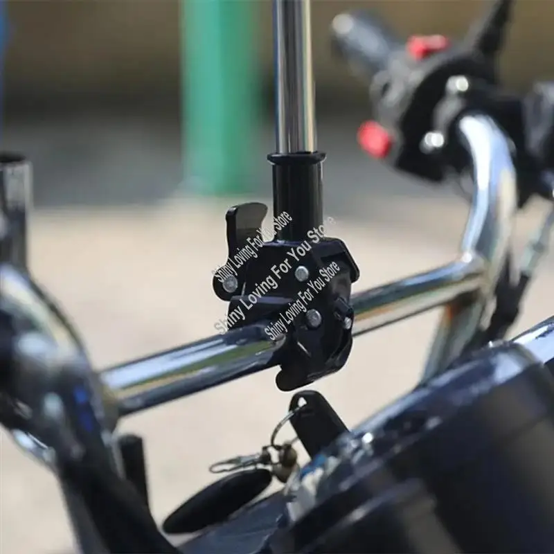 HIM-1.2M Telescopic Flag Pole Stainless Steel Pole Flag Waving Flagpole Flag Pole Car Holder For Car Truck Boat Vehicle