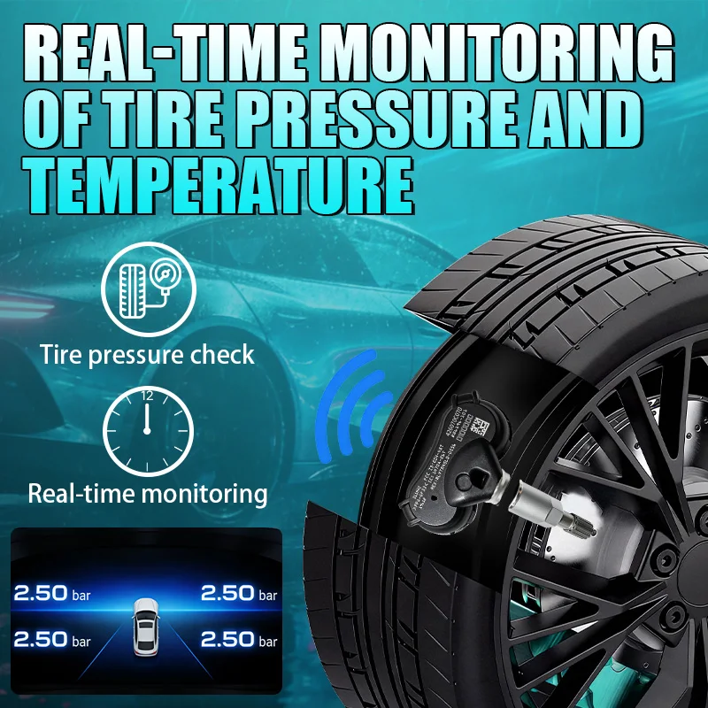 TPMS Tire Pressure Sensor 426070C070 4260708010 315MHz For Toyota Sequoia Sienna Tundra Replacement 42607-0C070 42607-0C050