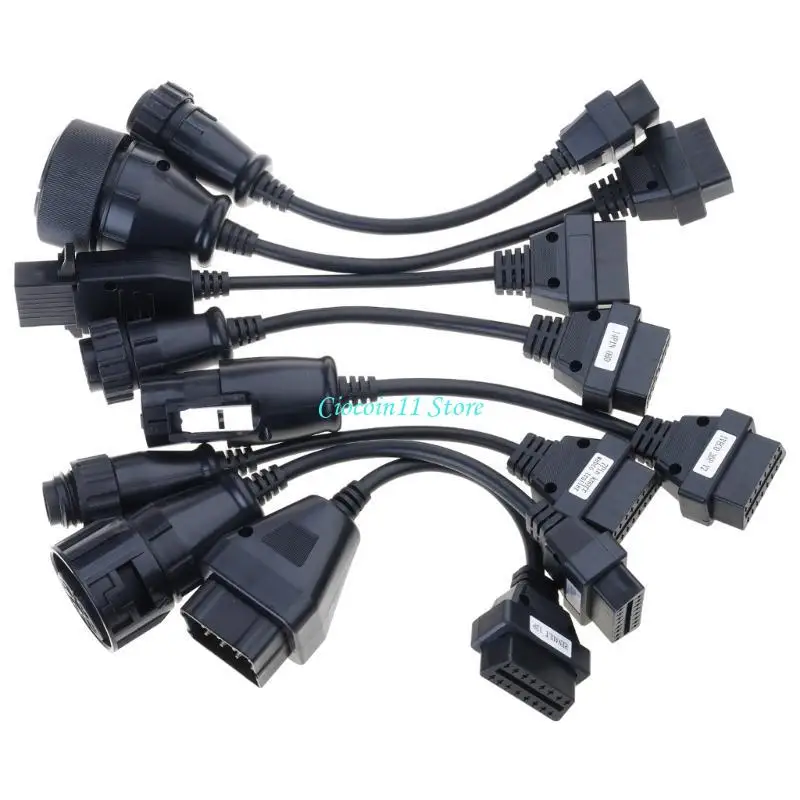 

Y1UB 8PCS Professional Car Adapter Adapter Cabled Cables