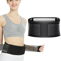 Back Support Belt For Men and Women, Self Heating Supportive Lower Back Brace, Heated Breathable Lumbar Support Belt for Pain