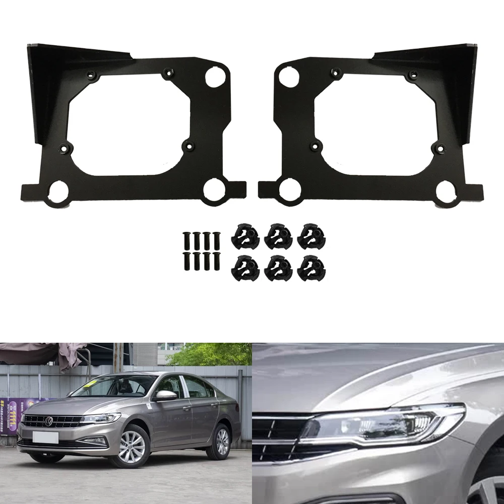 

TAOCHIS Car-Styling Adapter Frame Headlight Bracket for Volkswagen Bora 2020-2021 LED Headlamp Hella 3R 5 Projector Lens