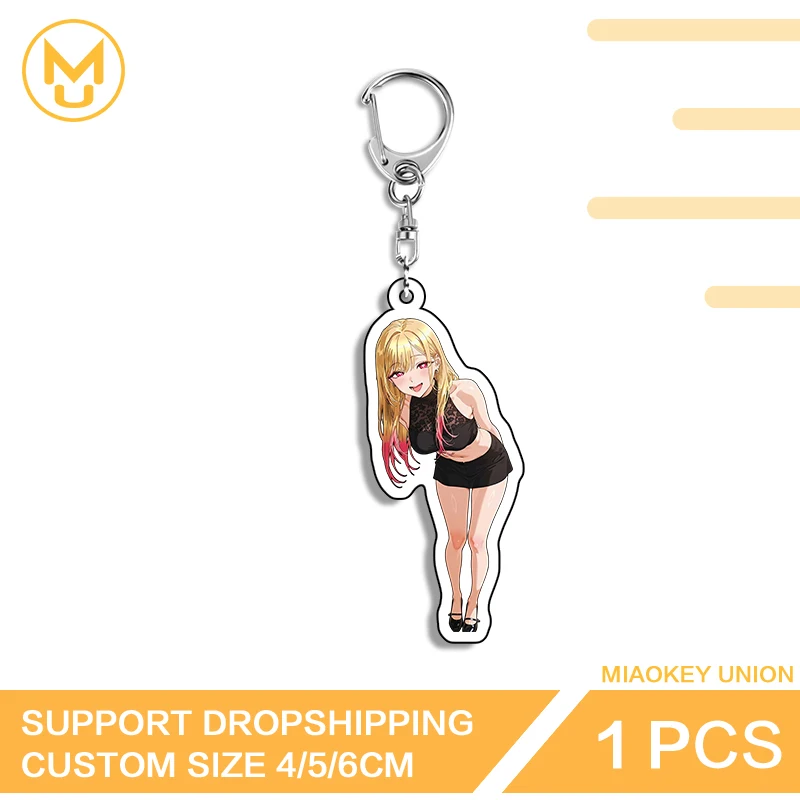 Marin Kitagawa Lobster Clasp Novelty Y2K Enchanting Key Chain Premium Animelover Creative Personality Amusing Accessories
