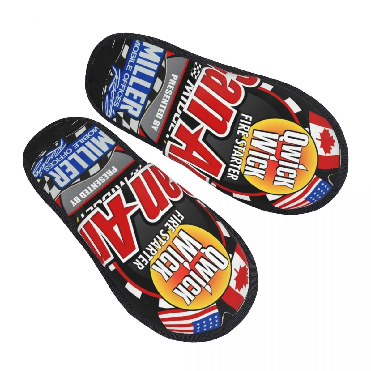 Custom Can Am Memory Foam Slippers Women Cozy Warm House Slippers