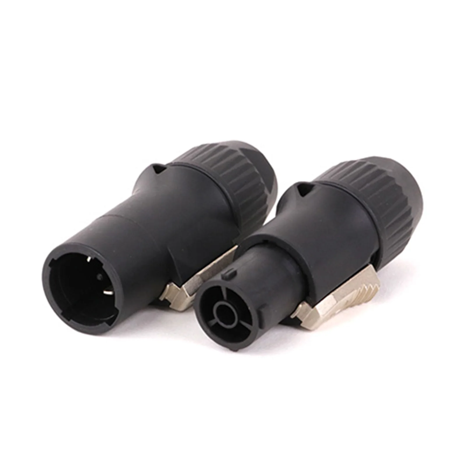 10 stks 3 Pins In/Uitgang Waterdichte Vergrendeling Powercon Stekker Vrouwelijke Chassis Draad Kabel Connectors PA66 Materiaal IP65 Grade - afbeelding 2