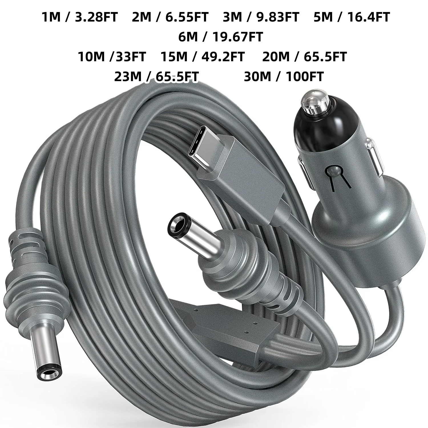 

3 in 1 Starlink Mini Cable , High-Speed USB C/Car Charger/DC to DC Replacement Cable Power Cable Accessories