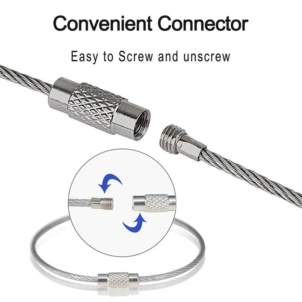 Steel Wire Cable Loop Cruise Luggage Tag Holders PVC Waterproof Clear Cruise Tags Zip Seal Pouch Suitcase Label Holder