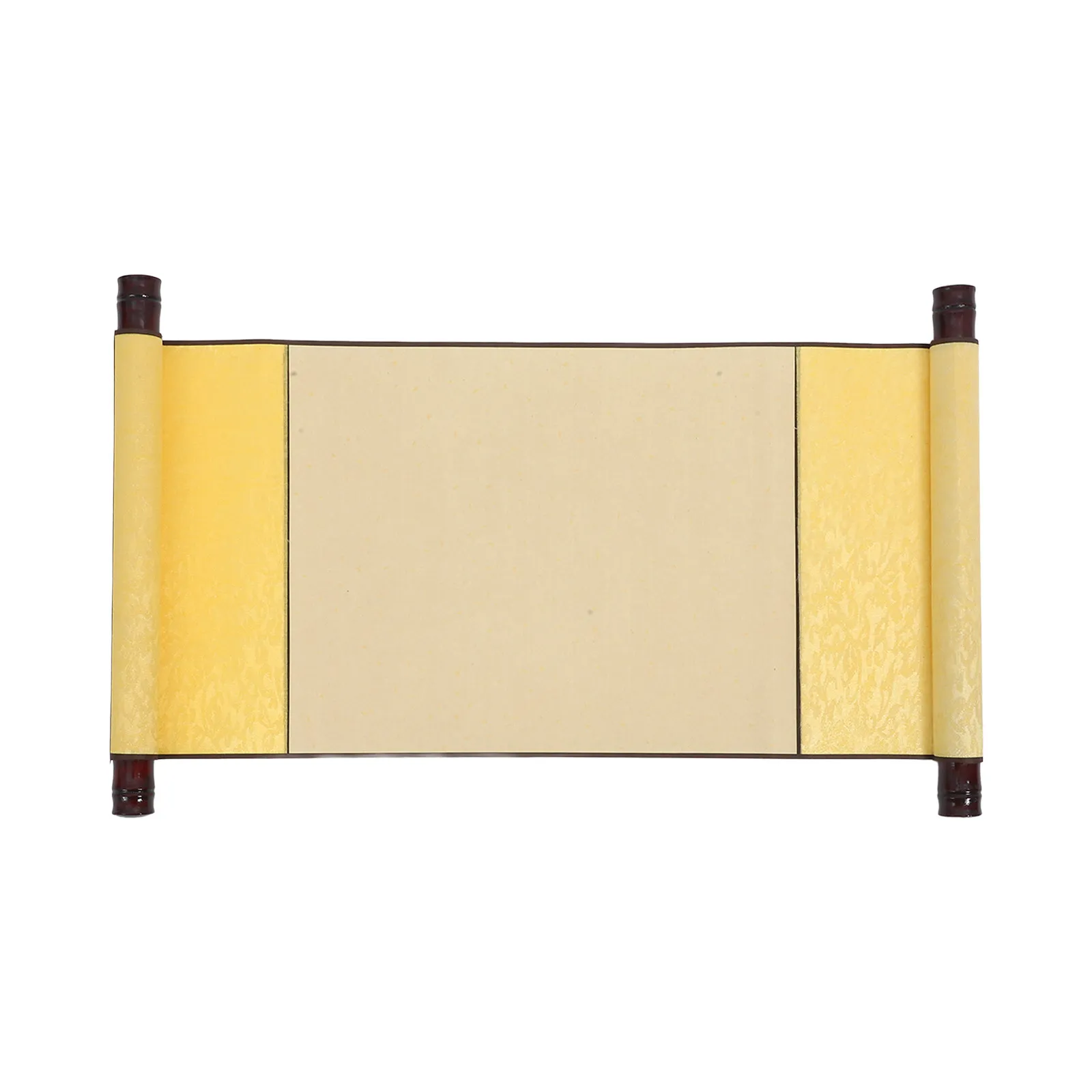 1Set Multi-Function Blank Hanging Scroll Paper Made of Cloth Paper Plastic for Calligraphy Practice Chinese Painting Wall Art