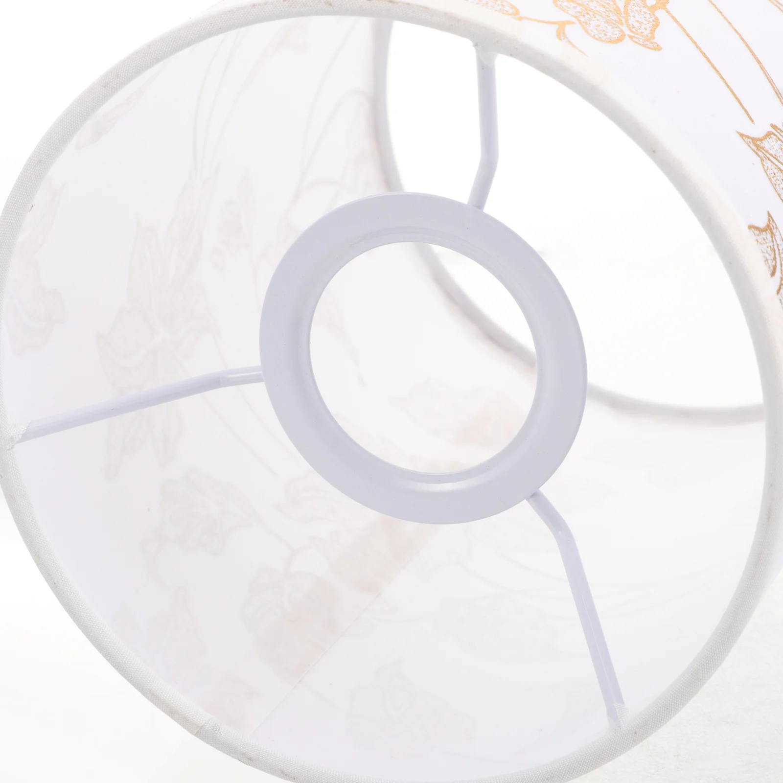 

Drum Lamp Shade Linen and Plastic Material Stylish Bedside Lamp Replacement for Home Hotel Cafe Restaurant Decor