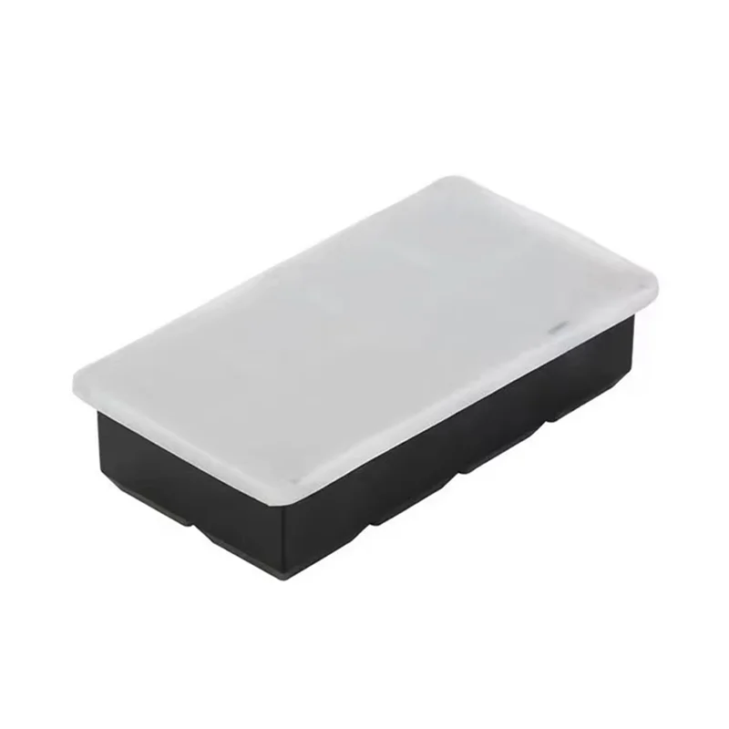 ABJN-Silicone Large Mold With Lid Freezer Trays Extra Tray Food Freezing Moulds Storage Box Kitchen Accessories