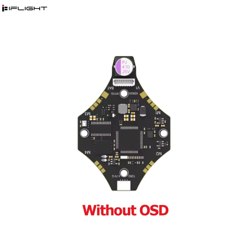 iFlight BLITZ Defender 25 F7 AIO HD التحكم في الطيران 20A ESC 2-6S مع فتحات تركيب 25.5*25.5 مللي متر لأجزاء FPV