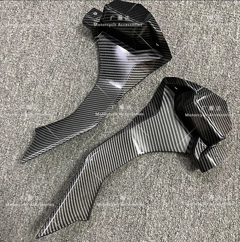 Motorcycle Fairing Dash Air Intake Ram Cover Fit For YAMAHA YZFR1 YZFR1S YZF R1 R1S 2015-2019 Carbon Fiber Plastic Fairing