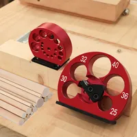 Adjustable 8-20mm/25-40mm Dowel Maker Jig Kit W/Carbide Blades Woodworking Electric Drill Milling Dowel Round Rod Auxiliary Tool