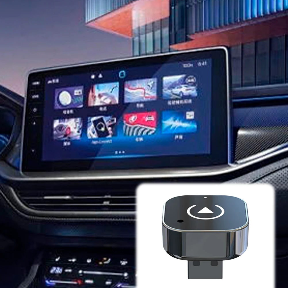 

Wireless Android Auto Carplay Box/Adapter Carplay AI Box Plug & Play Mini Carplay&Auto Box Dongle for Factory Wired CarPlay Cars
