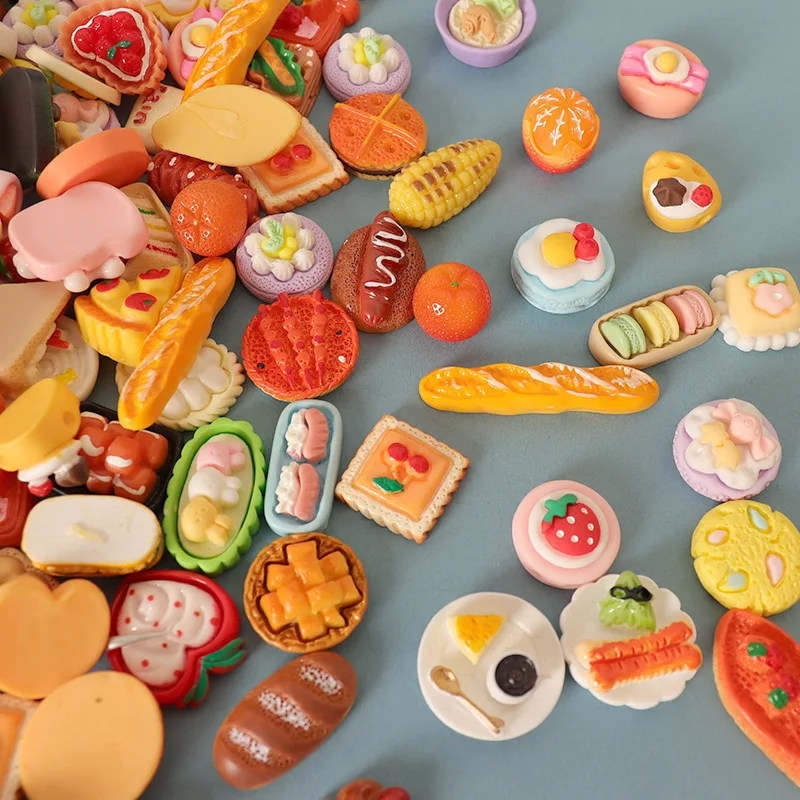 New Cute Food Toys Action Surprise Tide Play Figures For Kids Gifts Food Model