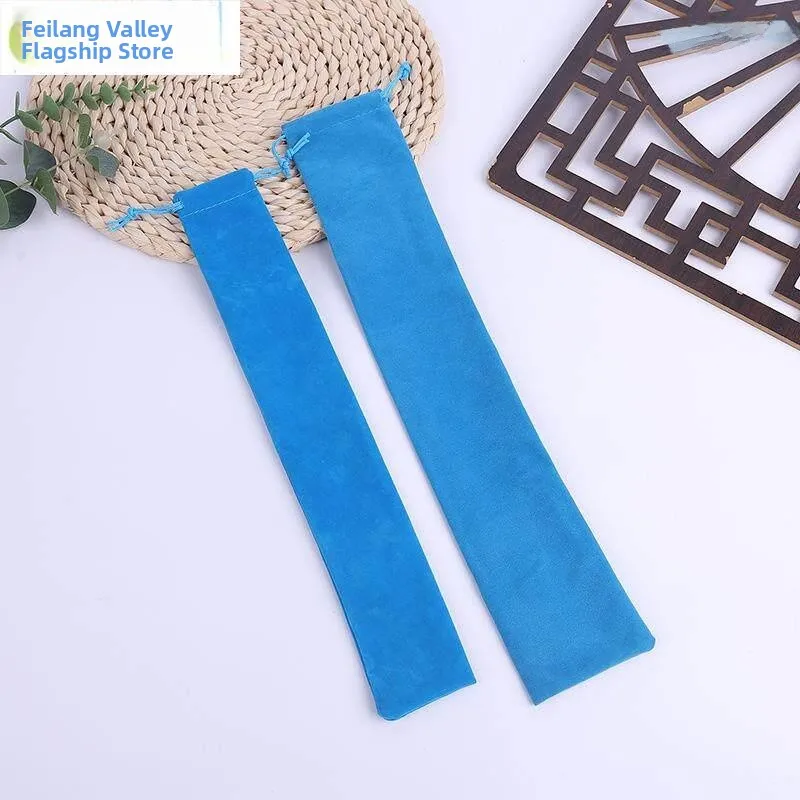 Thickened Velvet Bag Musical Instrument Storage Pouch Dustproof  Flute Tube Bow Protection Drum Stick Bag Transverse ...
