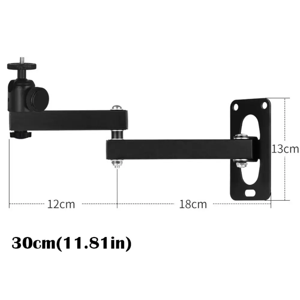 Multi-angle Adjustable Projector Stand 360 Degrees Rotation Carbon Steel Wall Mounted Bracket Universal for XGIMI/JMGO/Xiaomi
