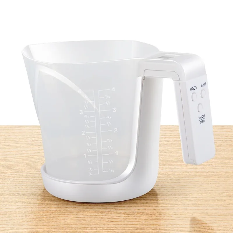 Digital Measuring Cup Scale, Detachable Bowl Kitchen Scale with ML/OZ