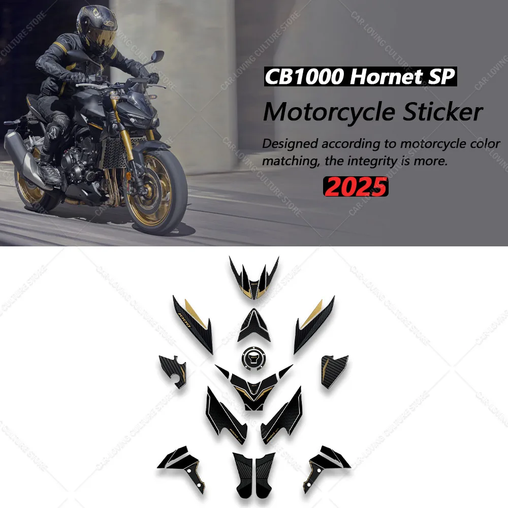 

Motorcycle Accessories 3D Gel Tank Pad Protector Decal Stickers Kit Epoxy Resin Waterproof Sticker For CB1000 Hornet SP 2025