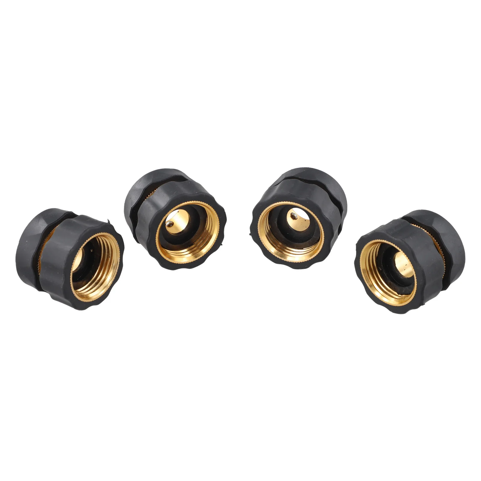 Premium 4 Pcs Garden Hose Quick Connectors for Seamless Hose Connections Featuring Leak Proof Seal and User Friendly Design