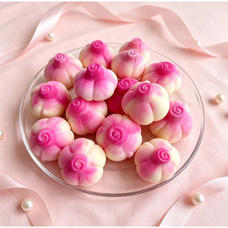 Onion Squishy Squeeze Handmade Crunchy Sound Stress Reliever Crispy Bone-breaking Sound Decompression Fidget For Anxiety Relief