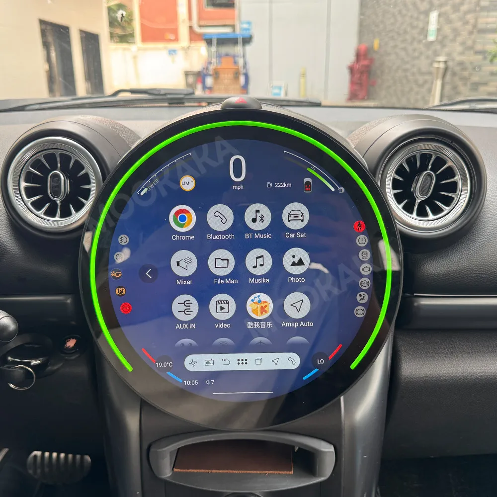 Android Auto Carplay For MINI Countryman R60 2011-2014 Car Radio Stereo Multimedia Player GPS Navigation 11.9