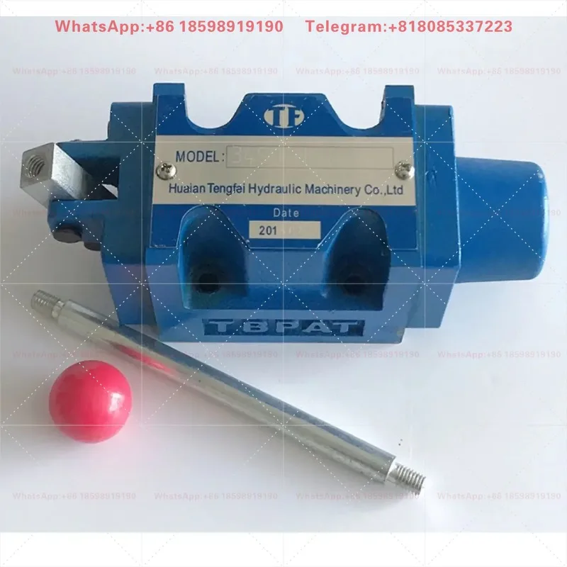 34SM-H10B-T 34SM-H10B-W 34SO-H10B-T 34SO-H10B-W Manual Directional Control Valve, 3-Position 4-Way Hydraulic Hand Operated Spool