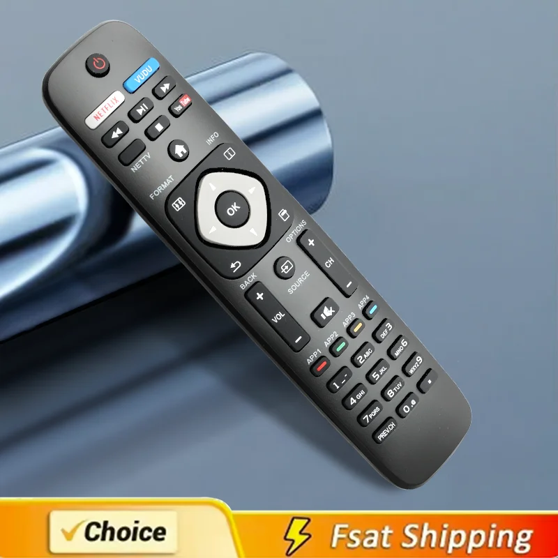 

NH500UP Remote Control For Philips 4K Smart TV 32PFL4902 40PFL4901 43PFL4901 43PFL4902 43PFL5602 50PFL4901 50PFL5601 50PFL5602