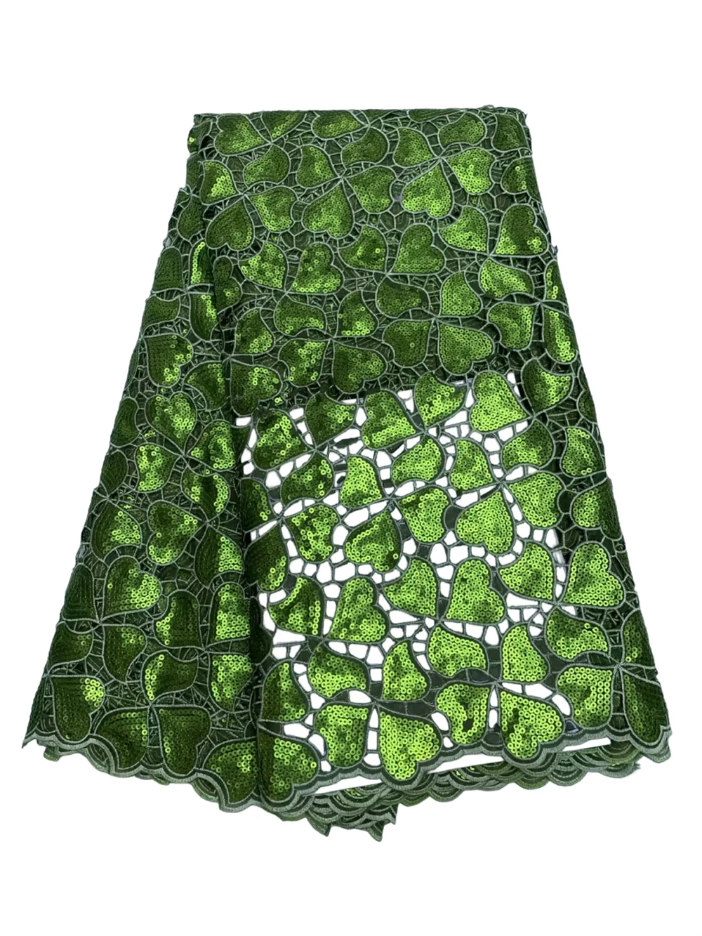 

5 ярдов кружевной ткани из органзы с вырезами и пайетками, французское кружево, африканский тюль, гипюр, вышитая сетчатая ткань для свадебных торжеств