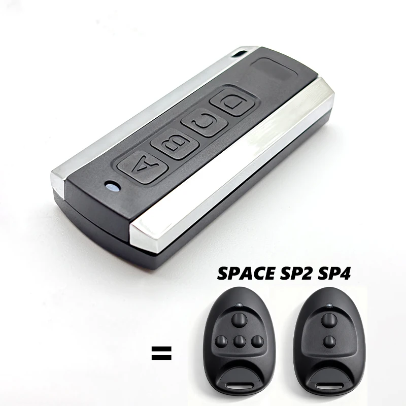 Control remoto para puerta de garaje SPACE SP2 SP4 con código rodante, 433,92 MHz, transmisor manual para puerta de garaje eléctrica.