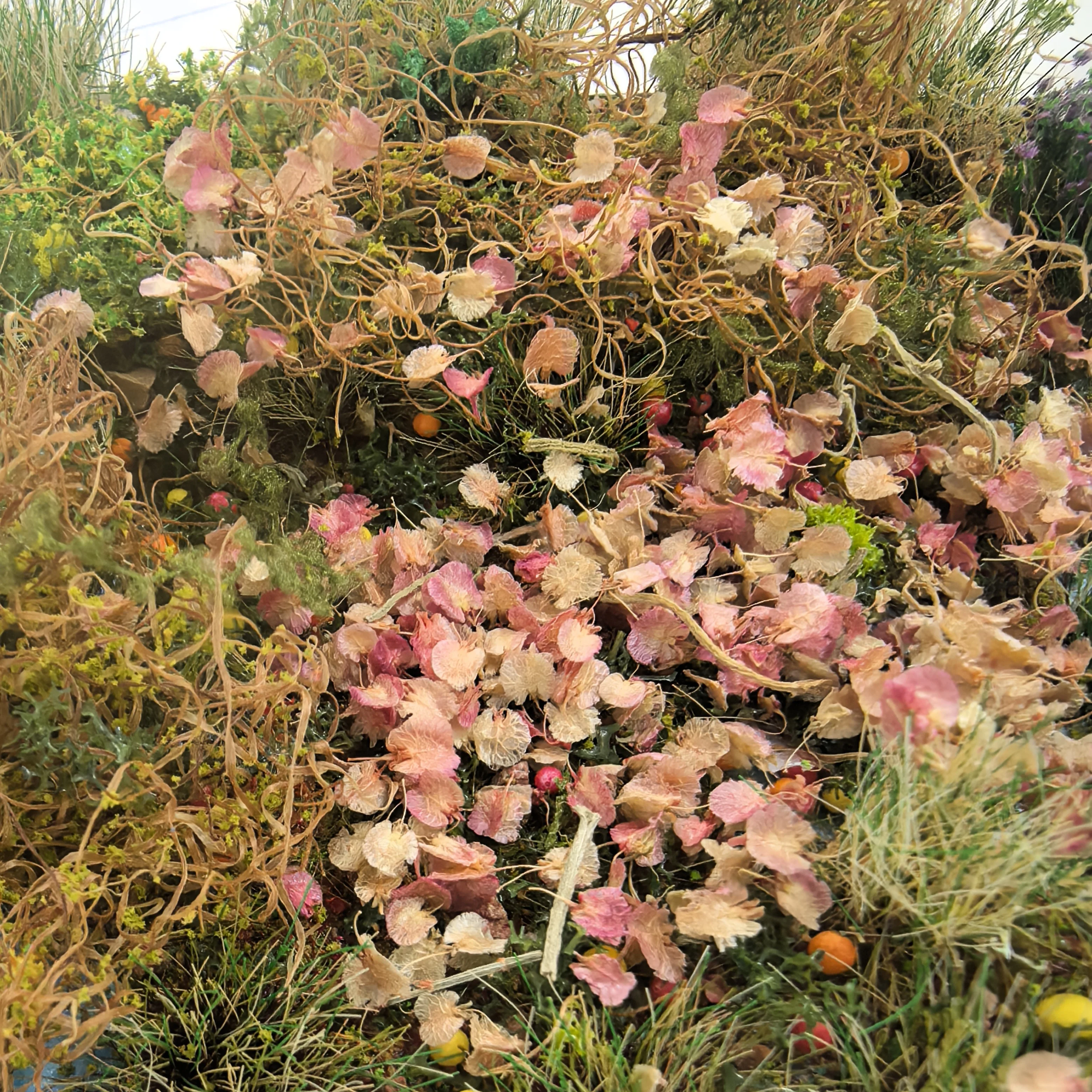 Piante artificiali in fogliame di albero in miniatura per Ho OO N Modello fai da te che realizza layout del treno ferroviario/Paesaggio da tavolo/Decorazione del giardino