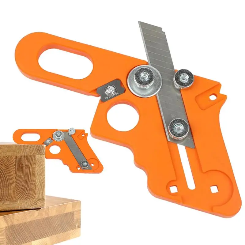 PVC Manual Edge Banding Trimmer Veneer Edge Cutter Tool Woodworking Chamfer Plane Wood Chamfering Fillet Scraper Board Deburring