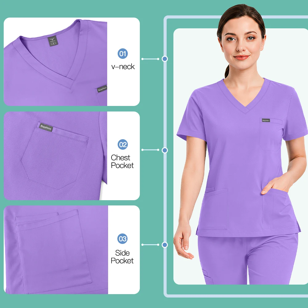 Hospital Nursing Scrub Set Med - Medical Lab Hospital recension och pris