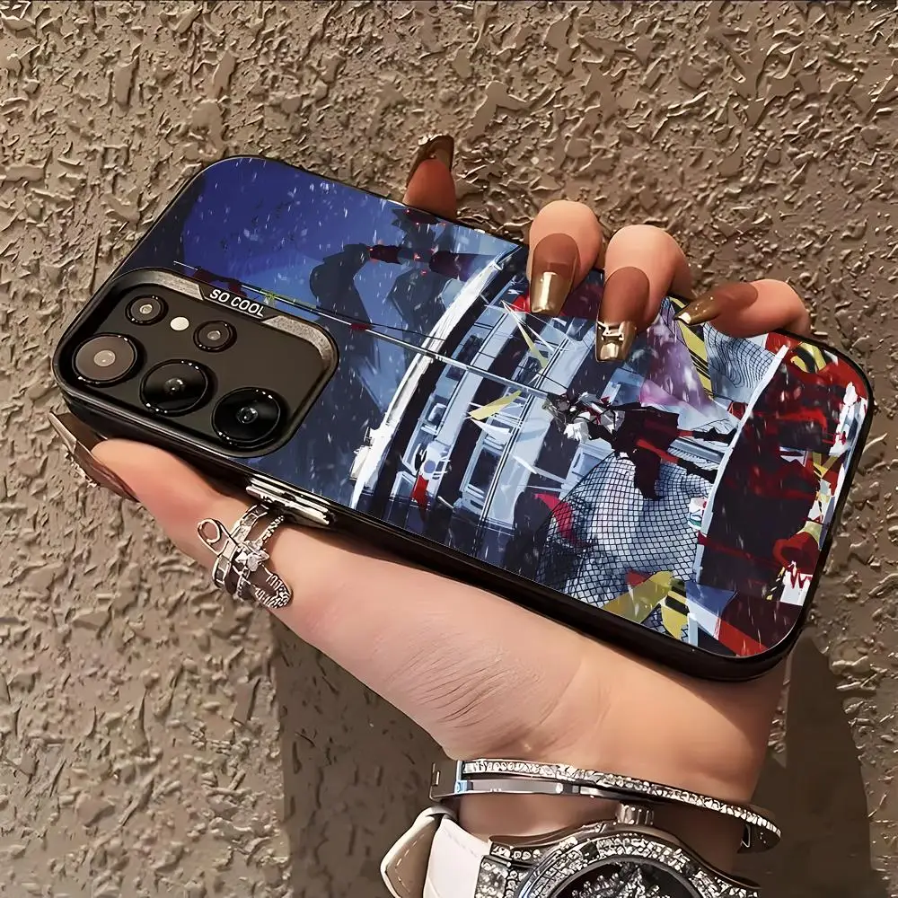 Arknights Zima Phone Case for Samsung Galaxy A57 56 55 54 52 37 36 35 34 27 26 25 17 16 5G Colorful Silver Cover