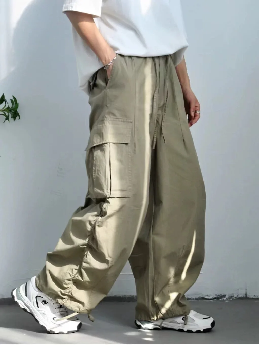 

Рабочие брюки в стиле ретро, свободные повседневные прямые длинные брюки для мужчин и женщин, удобная посадка, летняя модная тенденция