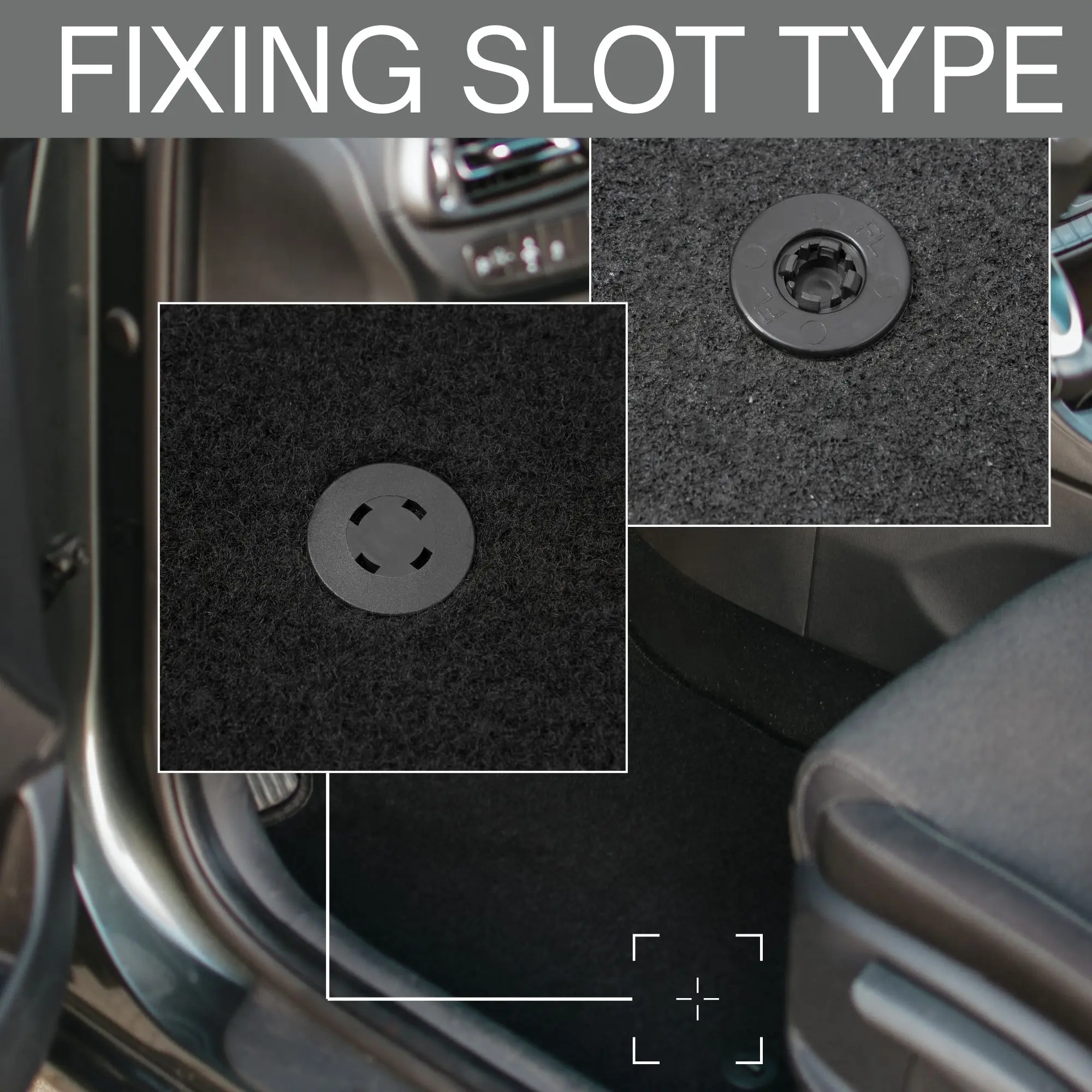 Картина 5: Комплект велюровых ковриков для Alfa Romeo Giulietta хэтчбек (2010-2020) -Черный (4 шт)