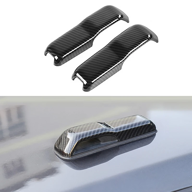 2/4Pcs Car Hood Latch/Hood Spray Nozzle Trim Cover for Jeep Wrangler JL 2018 2019/Gladiator JT Sports Rubicon Sahara 2020-2023