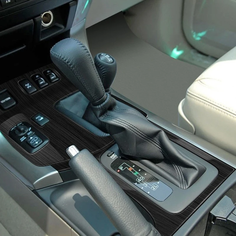 A42M-Shift Panel For Toyota Land Cruiser Prado 120 2003-2009 Stainless Steel Accessories