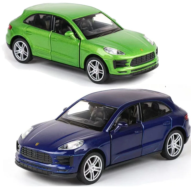 1:36 Porsche MACAN SUV High Simulation Alloy Diecast Car Model Toy With Pull Back For Children Gifts Toy Collection F244