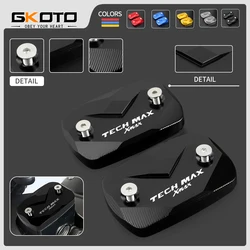 For YAMAHA XMAX 125 XMAX 300 XMAX125 TECHMAX TECH XMAX 2020 2021 Motorcycl CNC Front Brake Clutch Cylinder Fluid Reservoir Cover