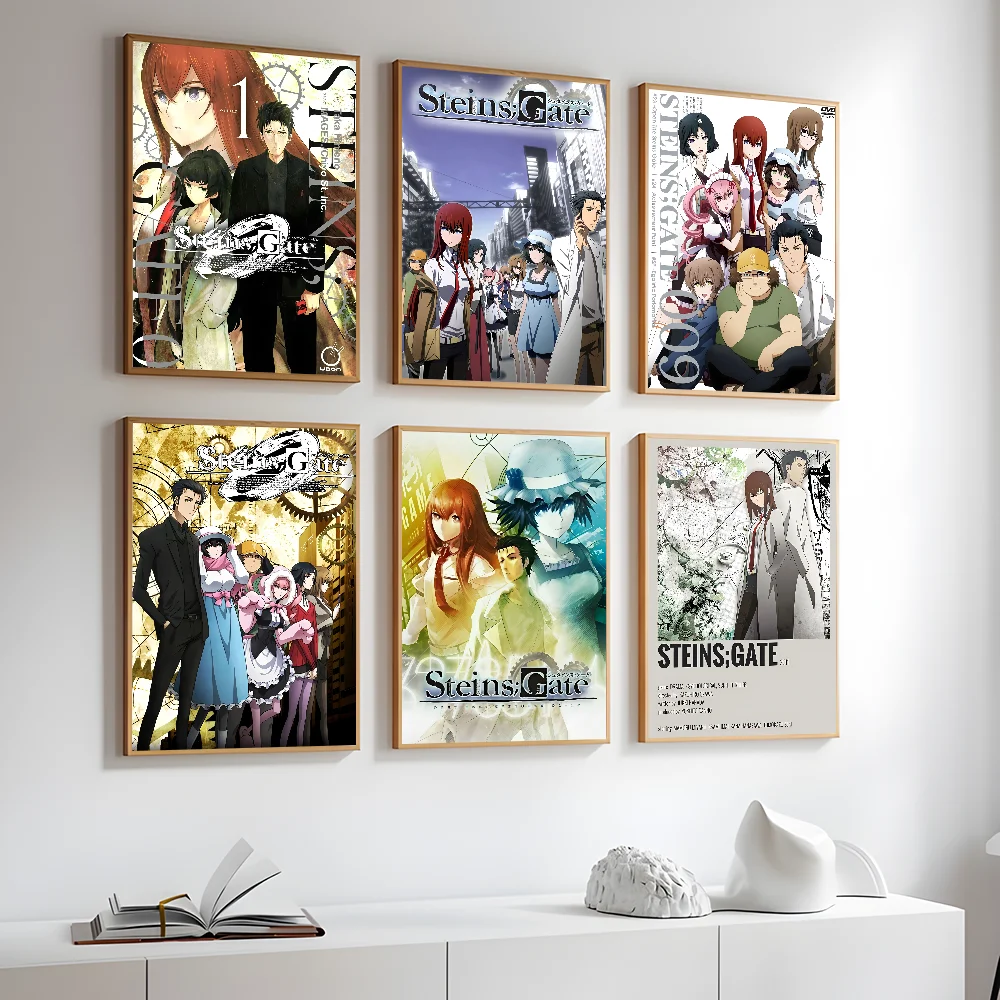 

Anime S-Steins GateES Cool Poster Prints Perfect Design Nordic Modern Home Decor Gift Quality Goods