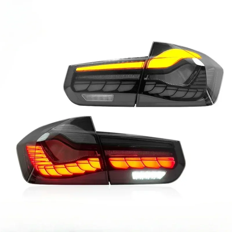 4pcs Taillight Assembly For BMW 3 Series 2013-2018 F30 F80 M3 LED Taillamps M4 GTS Design 320 325i LED Sequential Turn Signal