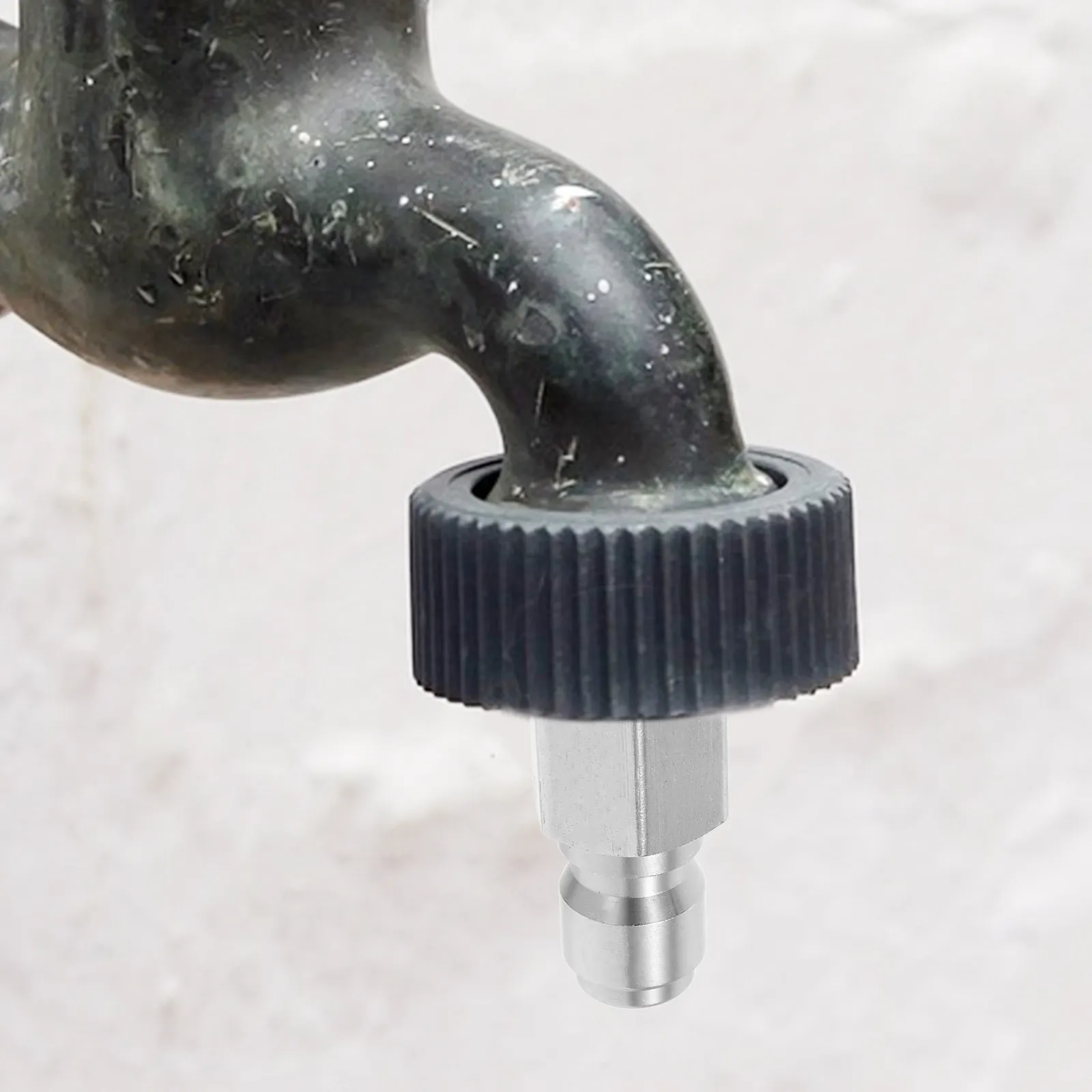 Stainless Steel High Pressure Washer Adapter Brass Quick Connector for Hose Pump Car Cleaning Garden Watering Pressure Washer