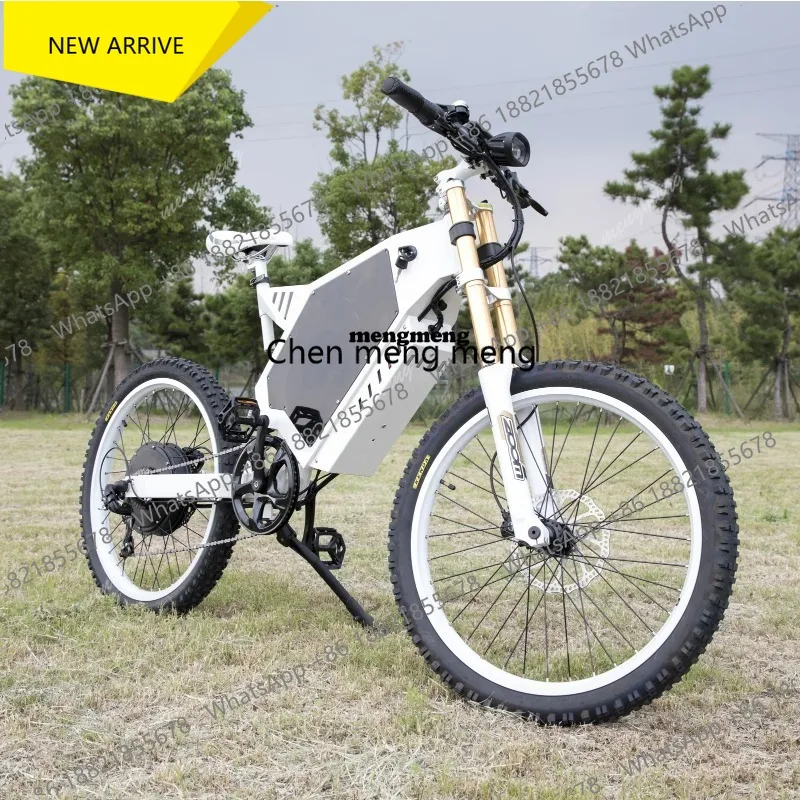 Sold Very Well US 72v Electric Bicycle(old)  8000w 21 Inch Motorcycle Tire Scooter Electric Brompt0n Bicycle with Hidden Ba