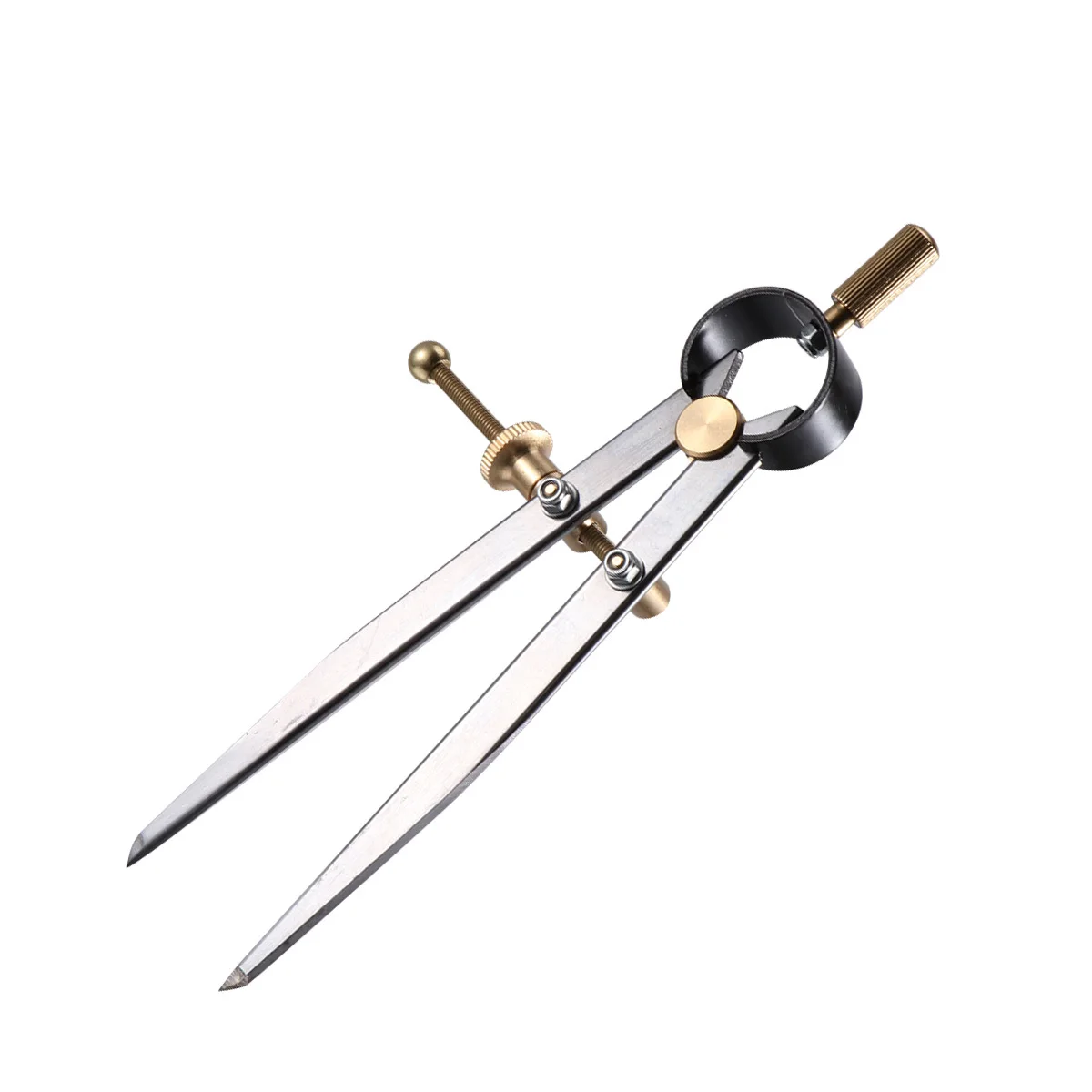 

Spring Caliper 125Mm Adjustable Leathercraft Compass For Drawing Lines On Metal Edge Precision Wing Divider Tool