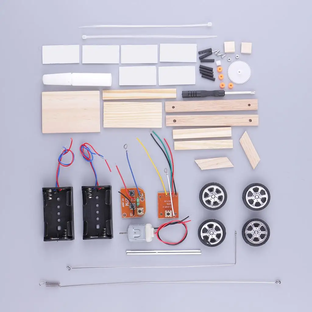 Remote Control Car DIY Model Building Kit Scientific Experiment Toy